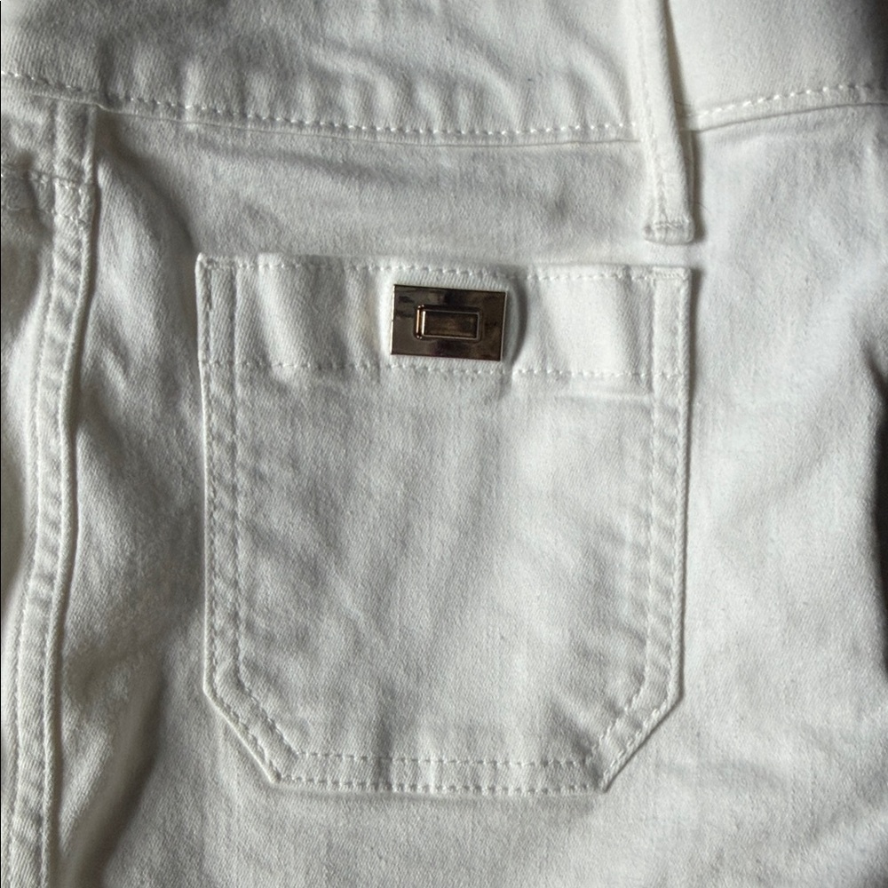 White House Black Market White Jeans - Picture 4 of 5